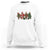 Bigfoot Christmas Cosplay Sweatshirt Funny Holiday Gift - Wonder Print Shop
