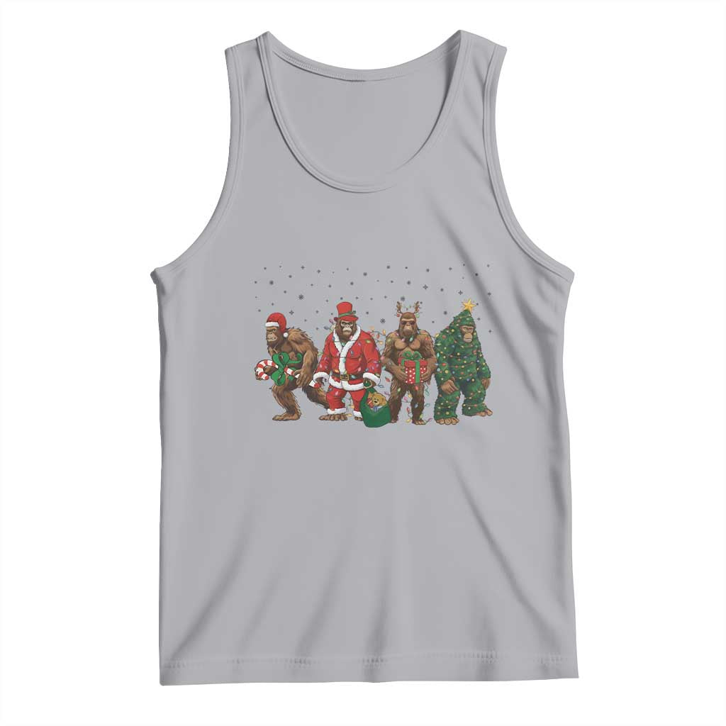 Bigfoot Christmas Cosplay Tank Top Funny Holiday Gift - Wonder Print Shop