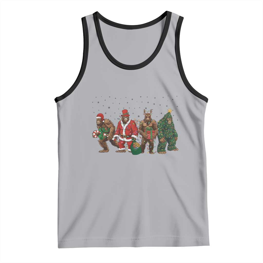 Bigfoot Christmas Cosplay Tank Top Funny Holiday Gift - Wonder Print Shop