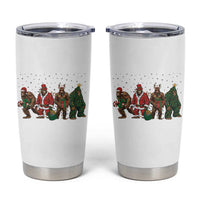 Bigfoot Christmas Cosplay Tumbler Cup Funny Holiday Gift