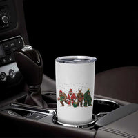 Bigfoot Christmas Cosplay Tumbler Cup Funny Holiday Gift