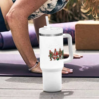 Bigfoot Christmas Cosplay Tumbler With Handle Funny Holiday Gift