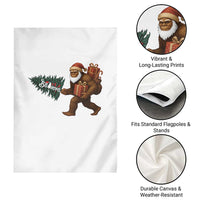 Believe Bigfoot Christmas Garden Flag Sasquatch Holiday Gift - Wonder Print Shop