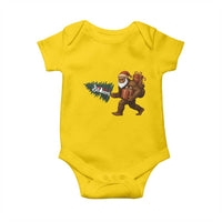 Believe Bigfoot Christmas Baby Onesie Sasquatch Holiday Gift - Wonder Print Shop