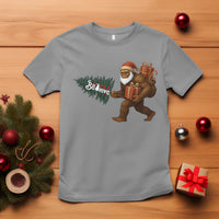 Believe Bigfoot Christmas T Shirt Sasquatch Holiday Gift - Wonder Print Shop
