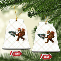 Believe Bigfoot Xmas Ceramic Ornament Sasquatch Holiday Gift - Wonder Print Shop