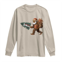 Believe Bigfoot Christmas Long Sleeve Shirt Sasquatch Holiday Gift - Wonder Print Shop