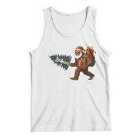 Believe Bigfoot Christmas Tank Top Sasquatch Holiday Gift - Wonder Print Shop