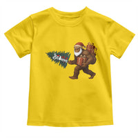 Believe Bigfoot Christmas Toddler T Shirt Sasquatch Holiday Gift - Wonder Print Shop