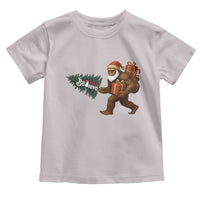 Believe Bigfoot Christmas Toddler T Shirt Sasquatch Holiday Gift - Wonder Print Shop