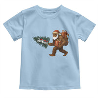 Believe Bigfoot Christmas Toddler T Shirt Sasquatch Holiday Gift - Wonder Print Shop