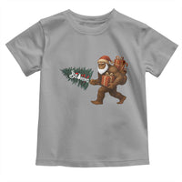 Believe Bigfoot Christmas Toddler T Shirt Sasquatch Holiday Gift - Wonder Print Shop