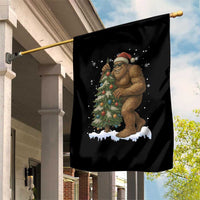 Funny Christmas Garden Flag Bigfoot Decorating Xmas Tree Gift - Wonder Print Shop