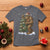 Funny Christmas T Shirt Bigfoot Decorating Xmas Tree Gift - Wonder Print Shop