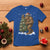 Funny Christmas T Shirt Bigfoot Decorating Xmas Tree Gift - Wonder Print Shop