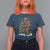 Funny Christmas T Shirt For Women Bigfoot Decorating Xmas Tree Gift - Wonder Print Shop
