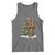 Funny Christmas Tank Top Bigfoot Decorating Xmas Tree Gift - Wonder Print Shop