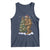 Funny Christmas Tank Top Bigfoot Decorating Xmas Tree Gift - Wonder Print Shop