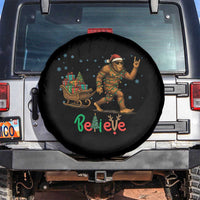Bigfoot Christmas Spare Tire Cover Believe Funny Holiday Gift - Wonder Print Shop