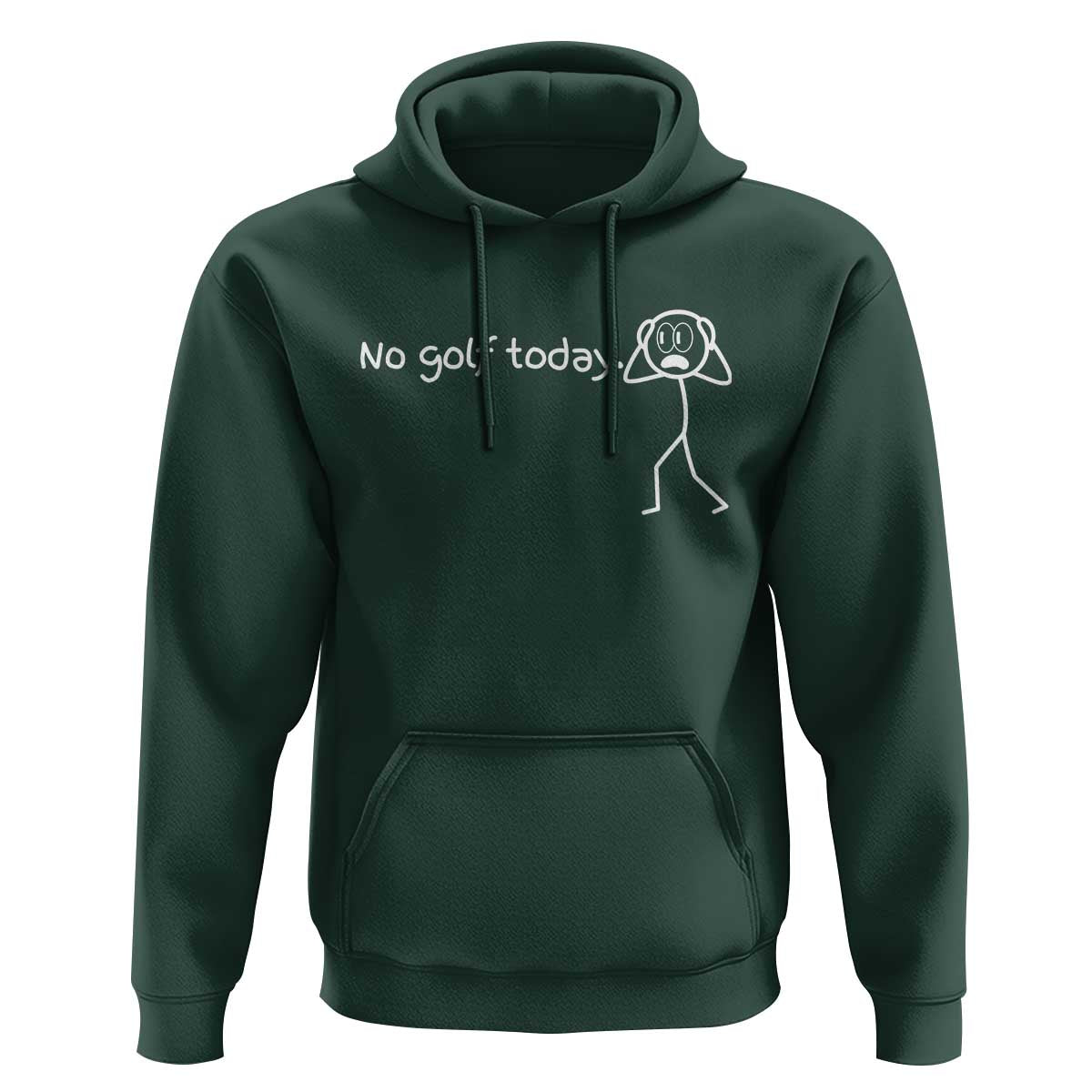 No Golf Today Hoodie Funny Sport Lovers Gift - Wonder Print Shop
