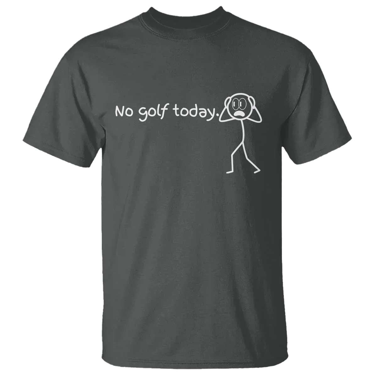 No Golf Today T Shirt Funny Sport Lovers Gift - Wonder Print Shop