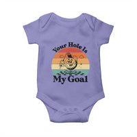 Your Hole Is My Goal Baby Onesie Funny Golf Gift - Wonder Print Shop