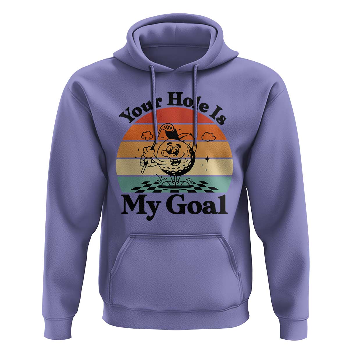 Your Hole Is My Goal Hoodie Funny Golf Gift - Wonder Print Shop