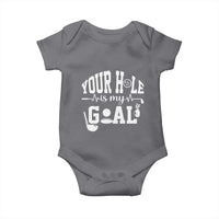 Funny Golf Quote Baby Onesie Your Hole Is My Goal - Wonder Print Shop