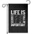Life Is Full Of Important Choices Garden Flag Golf Lover Gift - Wonder Print Shop