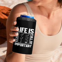 Life Is Full Of Important Choices 4 in 1 Can Cooler Tumbler Golf Lover Gift - Wonder Print Shop