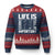Life Is Full Of Important Choices Ugly Christmas Sweater Golf Lover Gift - Wonder Print Shop