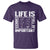 Life Is Full Of Important Choices T Shirt Golf Lover Gift - Wonder Print Shop