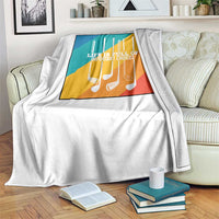 Funny Golf Clubs Throw Blanket Life Is Full Of Important Choices - Wonder Print Shop