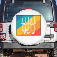 Funny Golf Clubs Spare Tire Cover Life Is Full Of Important Choices - Wonder Print Shop
