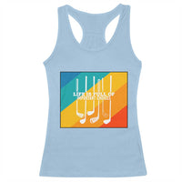Funny Golf Clubs Racerback Tank Top Life Is Full Of Important Choices - Wonder Print Shop