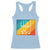 Funny Golf Clubs Racerback Tank Top Life Is Full Of Important Choices - Wonder Print Shop