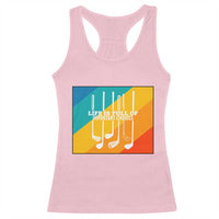 Funny Golf Clubs Racerback Tank Top Life Is Full Of Important Choices - Wonder Print Shop