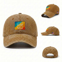Funny Golf Clubs Washed Cotton Baseball Cap Life Is Full Of Important Choices