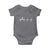 Golf Heartbeat Baby Onesie Funny Sport Lover Gift - Wonder Print Shop