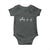 Golf Heartbeat Baby Onesie Funny Sport Lover Gift - Wonder Print Shop