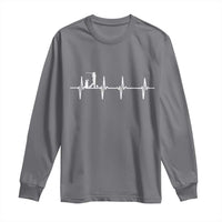 Golf Heartbeat Long Sleeve Shirt Funny Sport Lover Gift - Wonder Print Shop