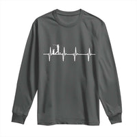 Golf Heartbeat Long Sleeve Shirt Funny Sport Lover Gift - Wonder Print Shop
