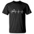 Golf Heartbeat T Shirt Funny Sport Lover Gift - Wonder Print Shop
