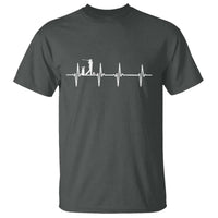 Golf Heartbeat T Shirt Funny Sport Lover Gift - Wonder Print Shop