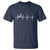 Golf Heartbeat T Shirt Funny Sport Lover Gift - Wonder Print Shop