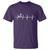 Golf Heartbeat T Shirt Funny Sport Lover Gift - Wonder Print Shop