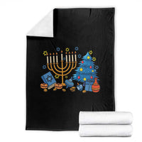 Interfaith Christmas Hanukkah Throw Blanket Celebration Festival Of Lights Gift - Wonder Print Shop
