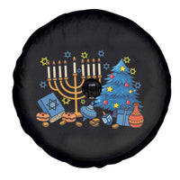 Interfaith Christmas Hanukkah Spare Tire Cover Celebration Festival Of Lights Gift - Wonder Print Shop