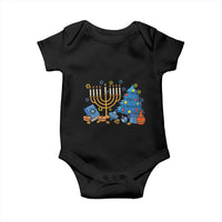 Interfaith Christmas Hanukkah Baby Onesie Celebration Festival Of Lights Gift - Wonder Print Shop