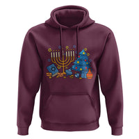 Interfaith Christmas Hanukkah Hoodie Celebration Festival Of Lights Gift - Wonder Print Shop